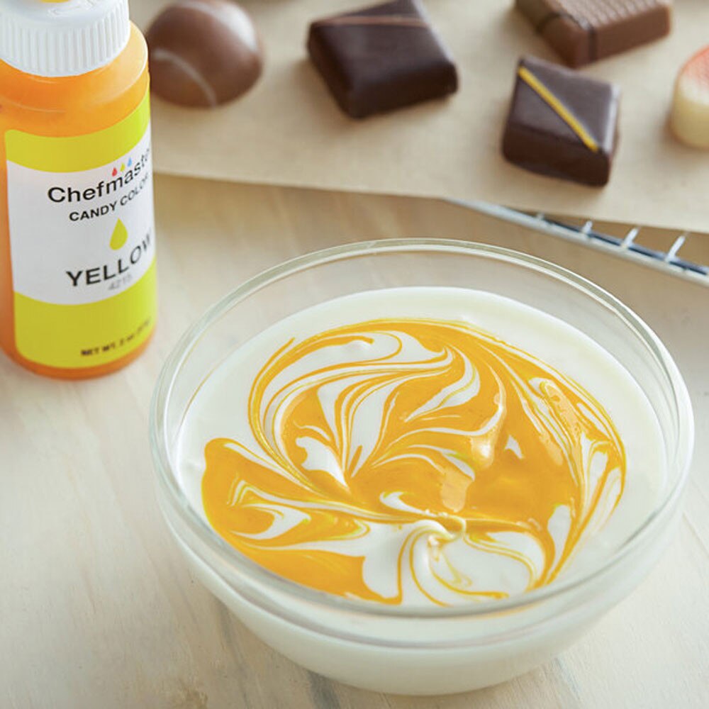 2oz Oil Based Chocolate Colouring - Yellow